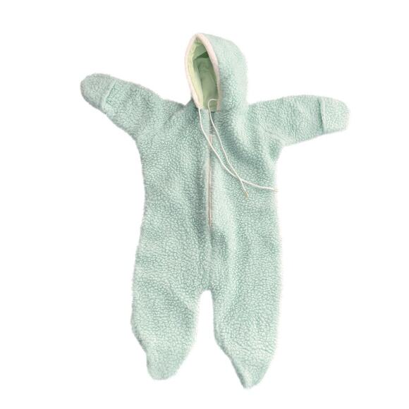 80s light green snowsuit and bunting set - Picture 2 of 3